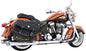 Freedom Duals 2.5-inch M-16 exhaust system with chrome finish, showcasing dual exhaust pipes and polished metal details.