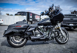 FREEDOM EXHAUST CHROME 2:1 SHORTY HARLEY BAGGER 17-25 - The Speed Shop Canada