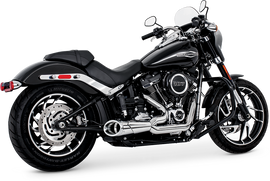 FREEDOM EXHAUST COMBAT SHORTY 2:1 CHROME 18-23 HARLEY SOFTAILS M8 - The Speed Shop Canada