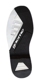 GAERNE SG12 motorcycle boot sole in size 11-13, durable black footwear designed for riding comfort and performance.