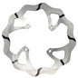 GALFER 280 Tsunami brake rotor for motorcycles, featuring high-performance metal disc with vented design for effective braking.