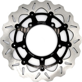 GALFER Wave Front Brake Rotor 17-5508 with vented design for enhanced cooling and braking performance on bicycles.