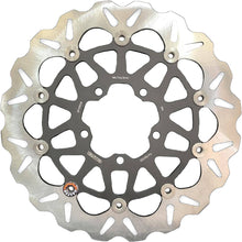 Load image into Gallery viewer, GALFER Wave Front Brake Rotor 17-5523, high-performance bicycle disc brake rotor with wave design for enhanced braking power.