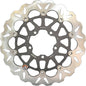 GALFER Wave Front Brake Rotor 17-5523, high-performance bicycle disc brake rotor with wave design for enhanced braking power.