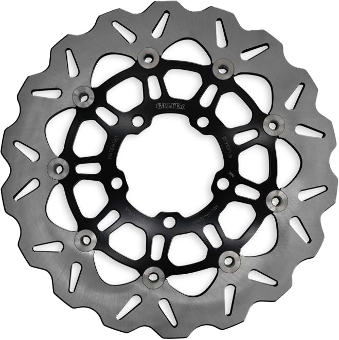 GALFER Wave Rotor front brake disc for bicycles, featuring a wave design and durable construction for reliable stopping power.