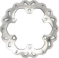 Rear GALFER Wave Rotor for brakes, model 17-5533, showcasing the distinctive wave design and metal finish.