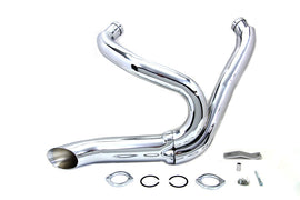 VTWIN HOT ROD 2:1 EXHAUST HARLEY MODELS 12-17 DYNA SOFTAIL - The Speed Shop Canada