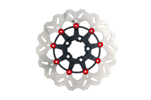 Load image into Gallery viewer, Rotor 11.8" Floating Wave Rr Black/Red Buttons