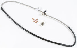 GBRAKES steel front brake line for KTM motorcycles, durable and flexible brake hose for reliable stopping power.