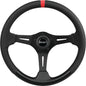 Grant R&P black steering wheel with ultra grip, designed for enhanced control and comfortable handling in vehicles.