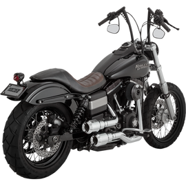 VANCE AND HINES 2:2 CHROME GRENADES EXHAUST 06-17 HARLEY DYNA MODELS - The Speed Shop Canada