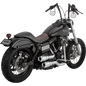 VANCE AND HINES 2:2 CHROME GRENADES EXHAUST 06-17 HARLEY DYNA MODELS - The Speed Shop Canada