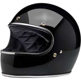 BILTWELL GINGO HELMET GLOSS BLACK - The Speed Shop Canada