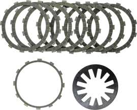 HARDDRIVE Aramid Clutch Friction Set with HD Diaphragm Spring for clutch repair or upgrade in high-performance vehicles.