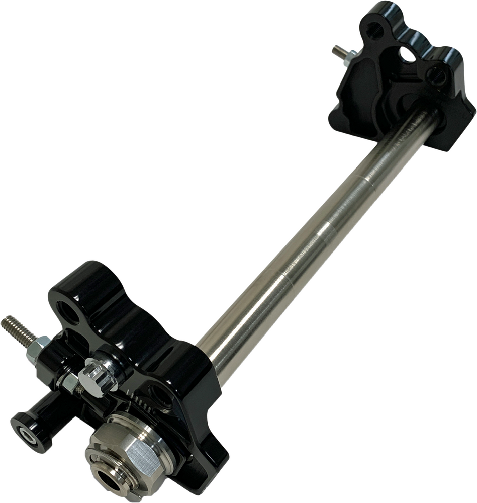 HHI AXLE ADJUSTER WITH INTEGRAL SHOCK RELOCATOR KIT HARLEY BAGGERS 09-24 - The Speed Shop Canada