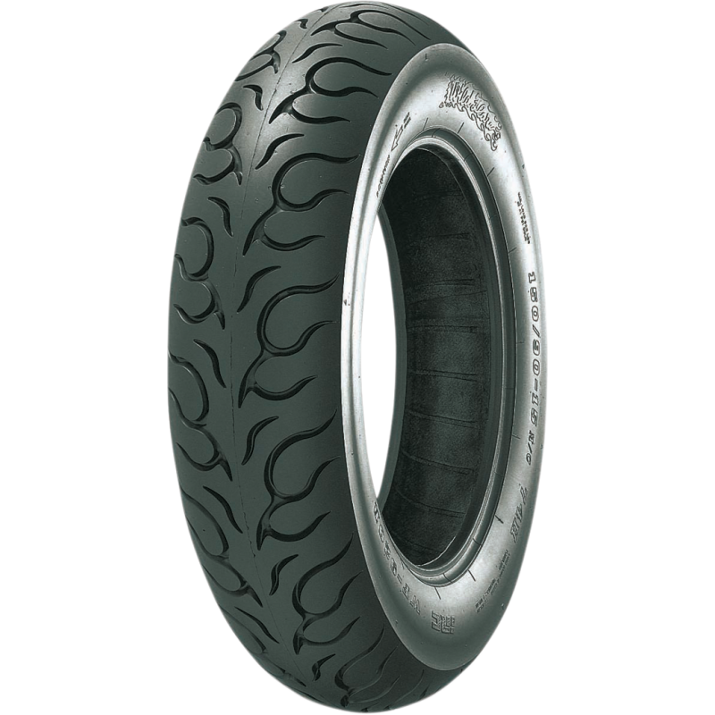 IRC FRONT TIRES  WILD FLAME TREAD PATTERN BLACKWALL - The Speed Shop Canada