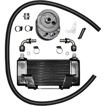 Load image into Gallery viewer, JAGG OIL COOLERS LOW MOUNT HARLEY DAVIDSON MODELS - The Speed Shop Canada