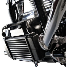 Load image into Gallery viewer, JAGG OIL COOLERS LOW MOUNT HARLEY DAVIDSON MODELS - The Speed Shop Canada
