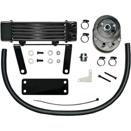 JAGG OIL COOLERS (VERTICAL MOUNT) UNIVERSALHARLEY DAVIDSON MODELS - The Speed Shop Canada