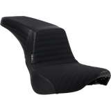 LEPARA KICKFLIP SEAT BLACK PT GRIPPER 18-23 HARLEY FXBR FLFB