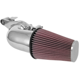 K&N INTAKE AIR FILTER KIT CHROME HARLEY BAGGERS 17-24