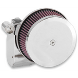 K&N HAMMER CHROME AIR FILTER KIT HARLEY DAVIDSON M8 17-24