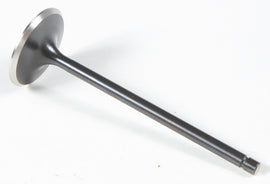 KPMI Black Diamond intake engine valve with black finish and precision machining for high-performance automotive engines.