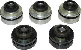 KYB Shock Seal Head 138-1021 for suspension systems, showing the black rubber seal with metal components.
