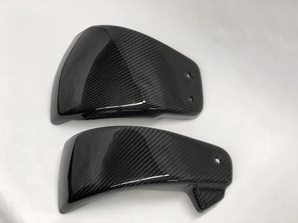 SPEED SHOP CARBON FIBRE SIDE COVERS HARLEY M8 SOFTAILS 18-24 - The Speed Shop Canada