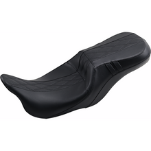 Load image into Gallery viewer, LEPARA OUTCAST 2 UP SEAT DD INLAY BLACK HARLEY BAGGERS 08-23 - The Speed Shop Canada