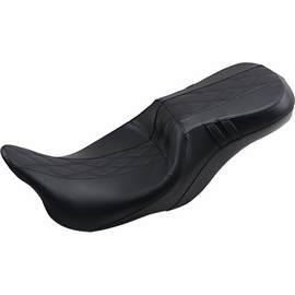LEPARA OUTCAST 2 UP SEAT DD INLAY BLACK HARLEY BAGGERS 08-23 - The Speed Shop Canada