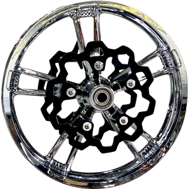 LYNDALL RACING FRONT BRAKE ROTORS 20-25 HARLEY DAVIDSON BAGGERS (7 BOLT) - The Speed Shop Canada