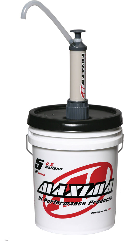 Maxima 5-gallon pail pump for chemicals, model 78-9829, designed for easy dispensing of liquids from large pails.