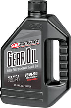 Load image into Gallery viewer, Maxima Hypoid Synthetic Gear Oil 75W90 1L bottle, automotive gear oil for smooth transmission performance.