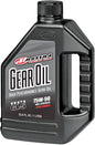 Maxima Hypoid Synthetic Gear Oil 75W90 1L bottle, automotive gear oil for smooth transmission performance.