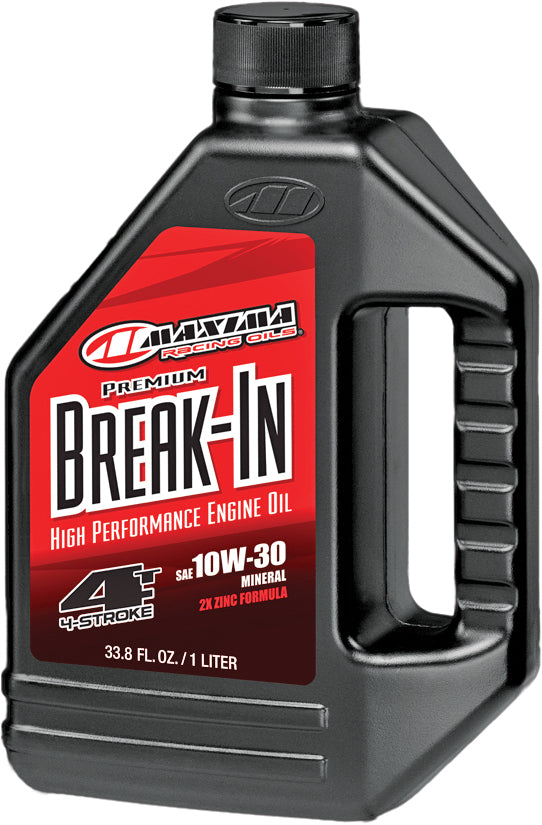 Maxima Maxum 4 Break-In High-Performance 4T Oil 10W30 1L bottle for motorcycle engines
