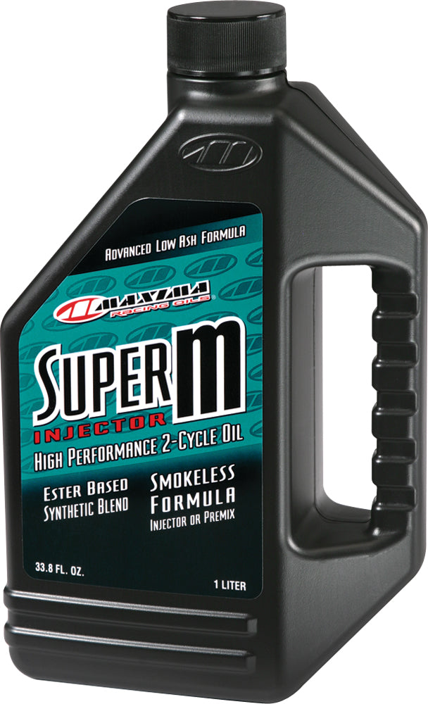 Maxima Super M Injector Oil 1-gallon container, automotive injector lubricant, chemical product from Maxima for engines.