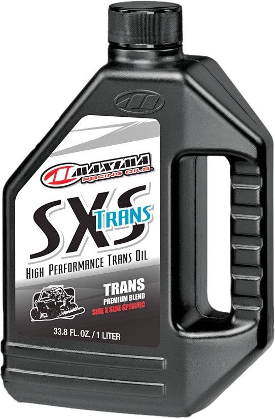 Maxima SXS Premium Transmission Oil 1L bottle, high-quality Maxima chemical designed for smooth transmission performance