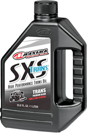 Maxima SXS Premium Transmission Oil 1L bottle, high-quality Maxima chemical designed for smooth transmission performance