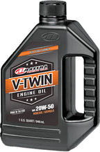 Load image into Gallery viewer, Maxima V-Twin engine oil 20w50 32oz bottle, motorcycle engine oil, ideal for V-twin engines by Maxima.