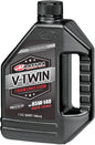 Maxima V-Twin Transmission Oil 85w140 in 32oz bottle, ideal for motorcycle transmissions and gearboxes, by Maxima.