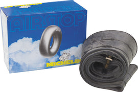 Michelin bicycle tube 90/100-16 HD for motorcycle or bike inner tire, showing the rubber tube with valve and packaging.