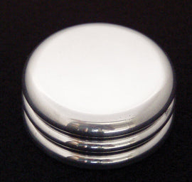 ModQuad rear master cylinder cap with grooved plain design for motorcycle brake system, 28-41300.