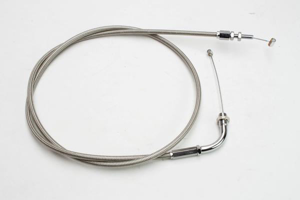 Motion Pro Armor Coat throttle pull cable for motorcycle control lines, durable and flexible for smooth operation.