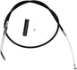 Black vinyl idle cable for hydraulic control lines by MOTION PRO, designed for motorcycle or vehicle throttle control.