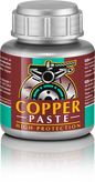 Motorex Copper Paste 100g tube, a chemical lubricant for automotive and industrial use, shown with packaging and tube details.