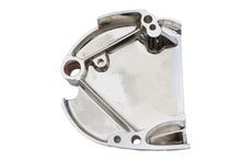 Load image into Gallery viewer, Chrome reinforced sprocket cover for drive line from Motorshop, designed to protect and enhance motorcycle sprocket and drive components.