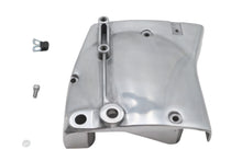Load image into Gallery viewer, Polished sprocket cover from MOTORSHOP for drive line, showcasing a shiny, chrome-finished motorcycle sprocket cover.