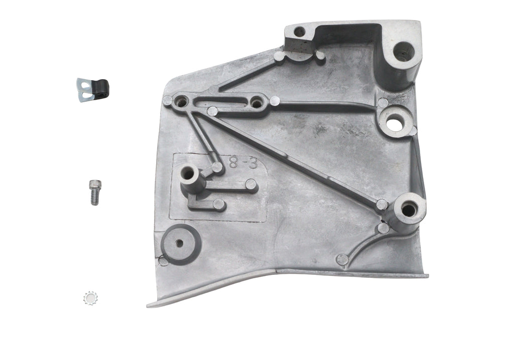 Polished sprocket cover from Motorshop for drive line applications, showcasing a shiny, smooth metal finish.
