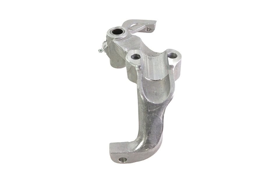 Aluminum handlebar control booster bracket by Motorshop, designed for motorcycle handlebar installation and control enhancement.